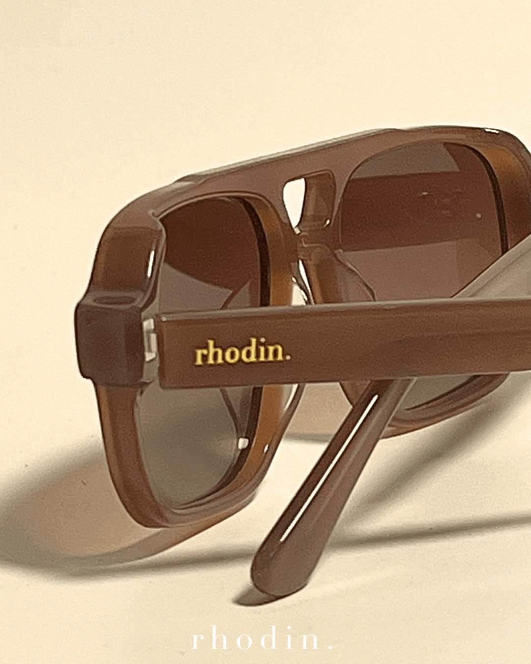 RC Mini Charlie Caramel Sunglasses  - LUXE RANGE - in STOCK NOW