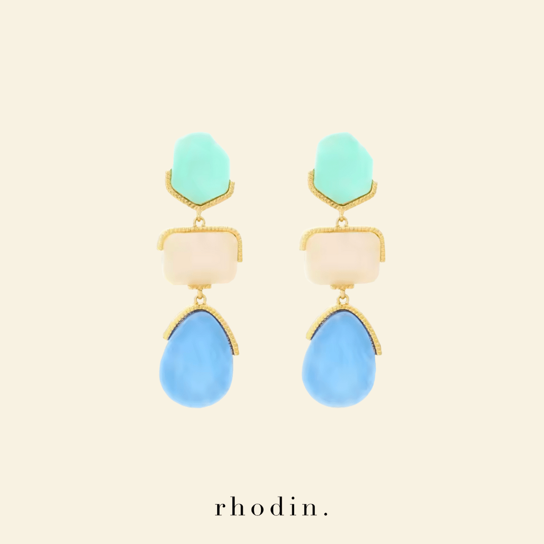 RC Island Cocktail Drop Earrings