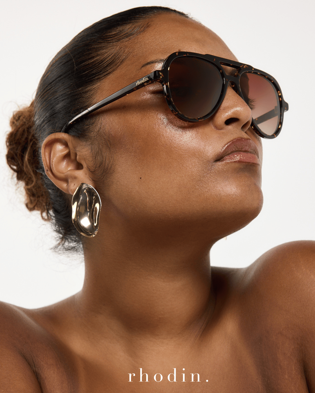 RC Dark Tort Aviator Sunglasses - LUXE Series