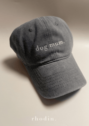 RC Baseball Cap - Light Grey - Dog Mum Logo…Stock has arrived
