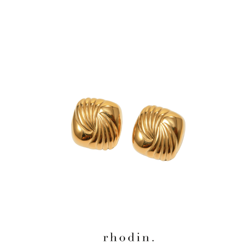 RC Gold Praline Earrings