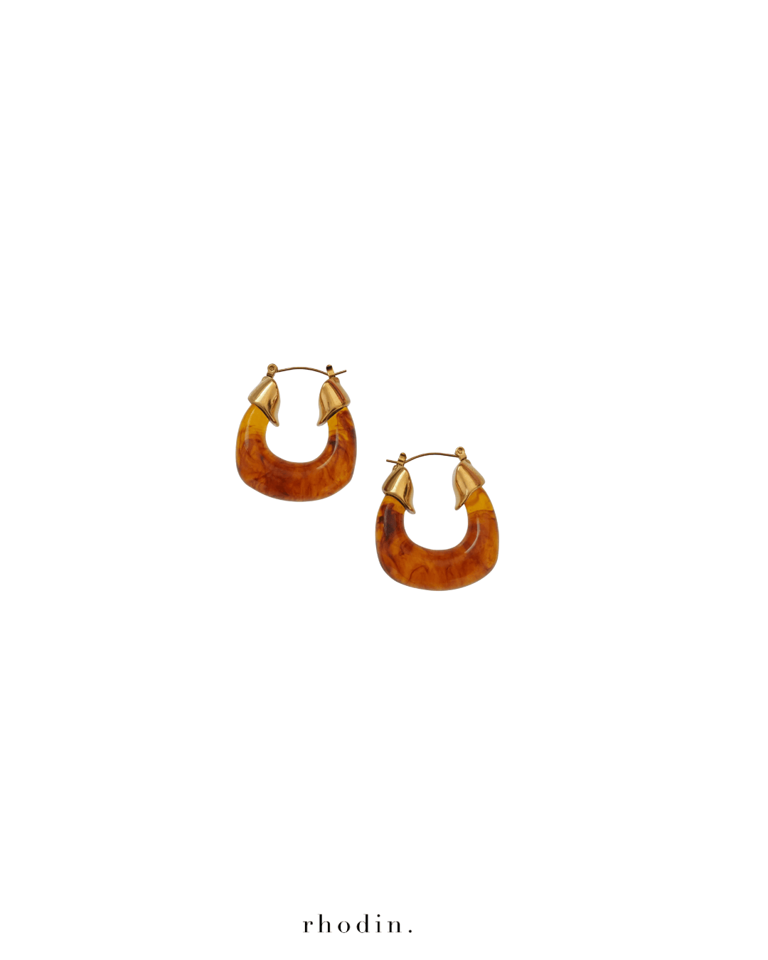 RC Horseshoe Hoop Honey Earrings - New Design