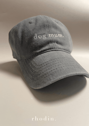 RC Baseball Cap - Light Grey - Dog Mum Logo…Stock has arrived