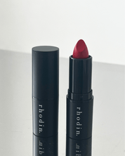 rhodin. red lipstick - our very first product from rhodin. beauty