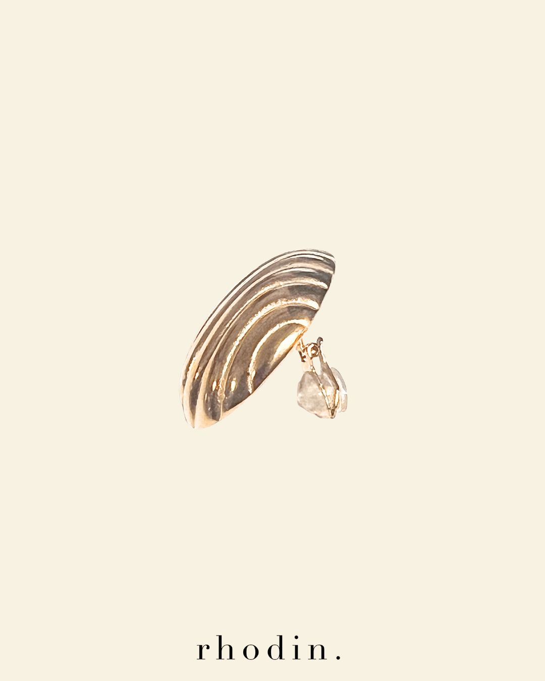 RC Gold Anne Earrings  - Clip On - Arriving Oct 6