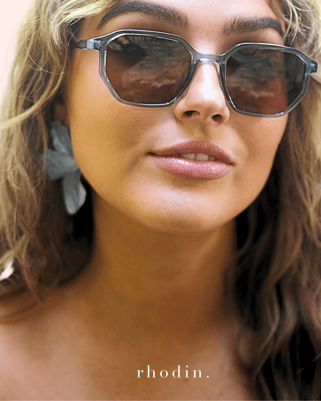 rhodin. RC Blue Petal Dream Earrings