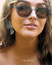 rhodin. RC Blue Petal Dream Earrings