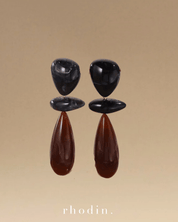 RC Midnight Chocolate Earrings