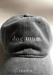 RC Baseball Cap - Light Grey - Dog Mum Logo…Stock has arrived