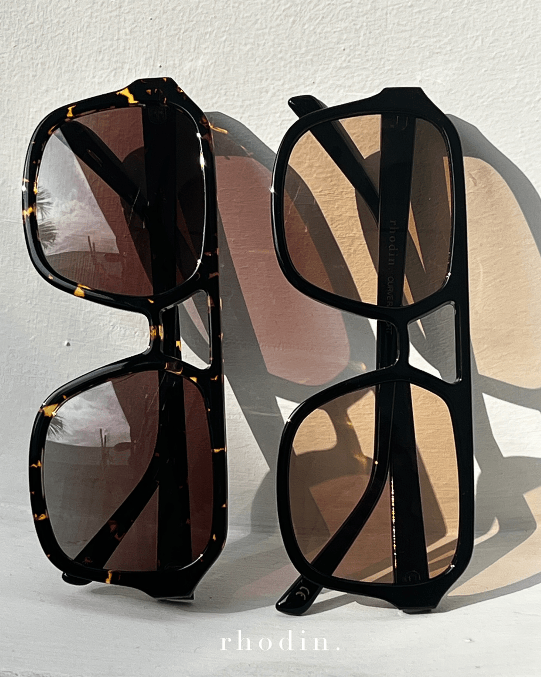 RC Smoky Dark Tort Sunglasses..Brand New Design - LUXE Series