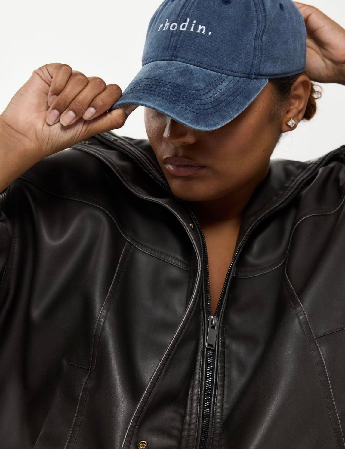 RC Baseball Cap -  Blue - rhodin logo