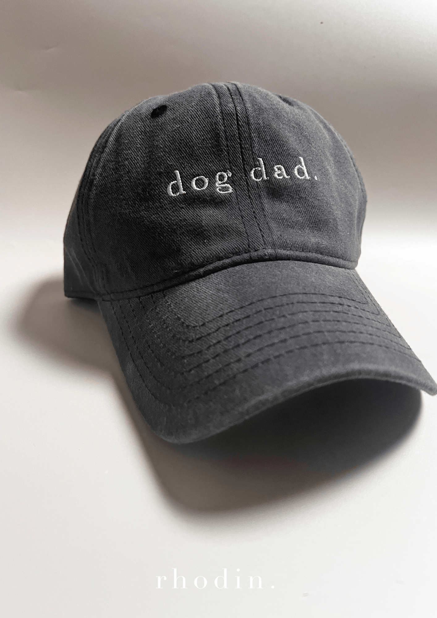 RC Baseball Cap - Dark Grey - Dog Dad Logo…Stock has arrived