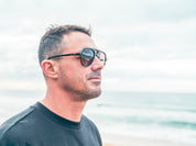 RC Dark Tort Aviator Sunglasses - LUXE Series  - Mens