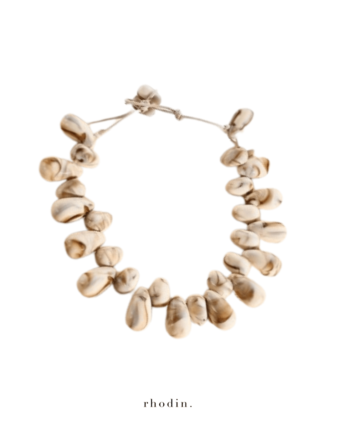 rhodin. Necklace RC Coffee Pebble Necklace