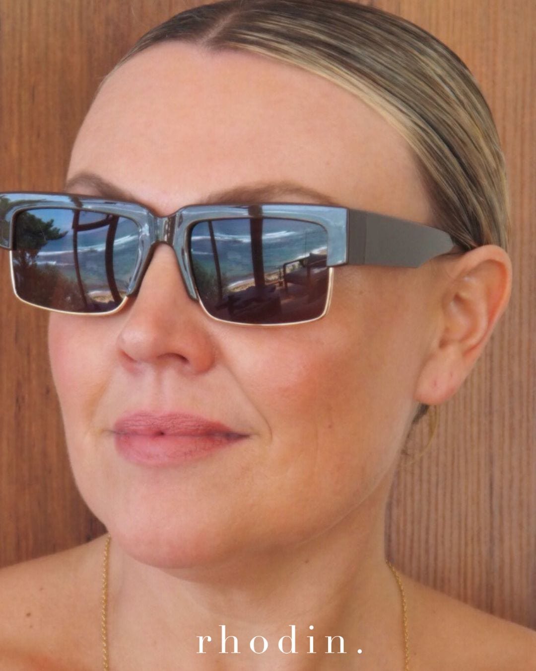 RC Chocolate Gold Rim Sunglasses Samples - Limited Edition