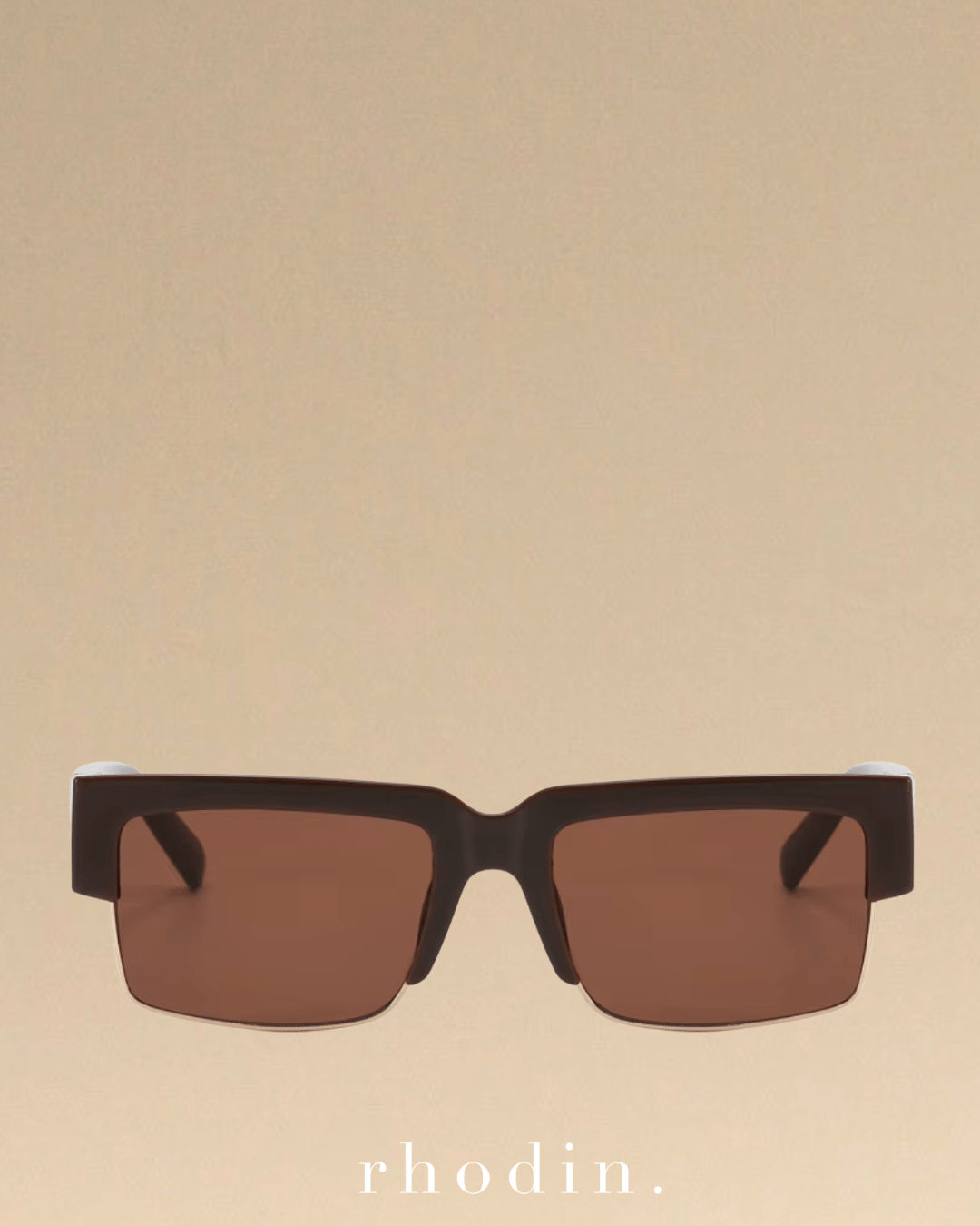 RC Chocolate Gold Rim Sunglasses - Limited Edition