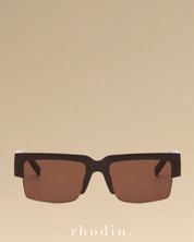 RC Chocolate Gold Rim Sunglasses - Limited Edition