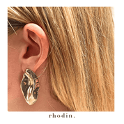 RC Gold Drop Earrings