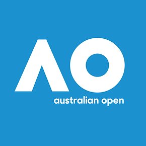 Rhodin - as styled on - Australian Open logo