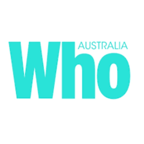 Rhodin - as styled on - Who Australia logo