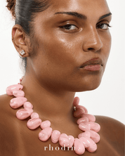 RC Pink Island Pebble Necklace - New Stock has arrived
