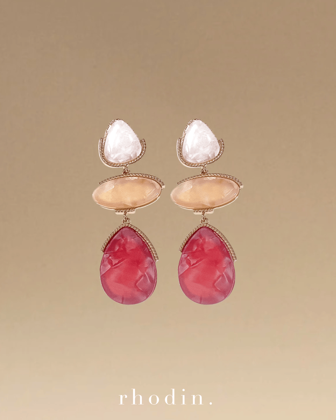 RC Island Love Drop Earrings