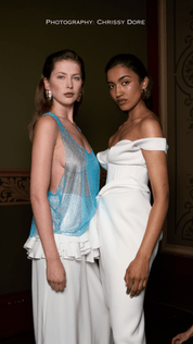 RC Scarab Silver earrings