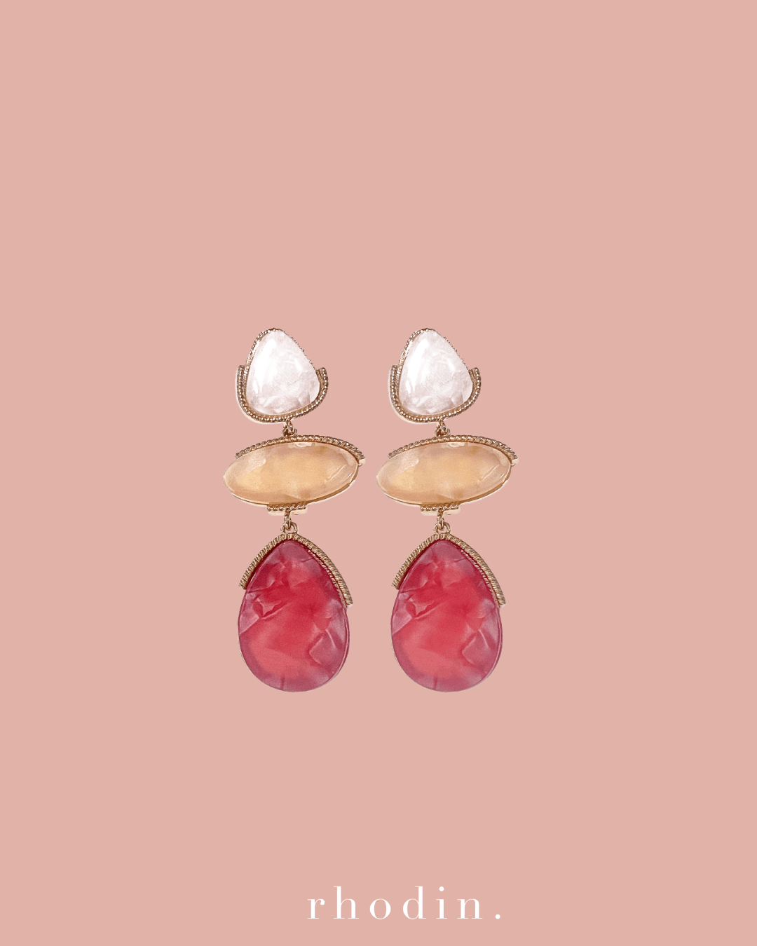 RC Island Love Drop Earrings