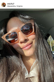 RC Caramel Blush Wing Sunglasses Sample Sale