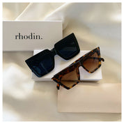 Vegan Leather Cream Sunglass Case